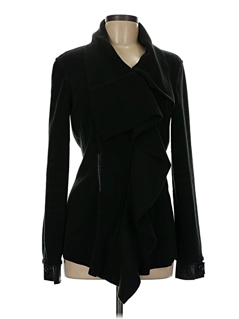 Emilie D. Cardigan Sweater: Black Sweaters & Sweatshirts - Size Medium