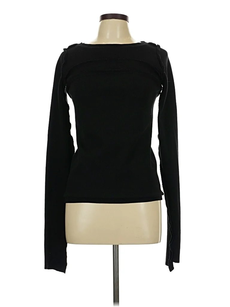 MDNT:45 Pullover Sweater: Black Tops - Size Large