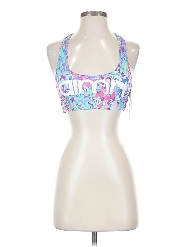 Aim'n Tank Top Pink Halter Neckline Tops - New - Size Small