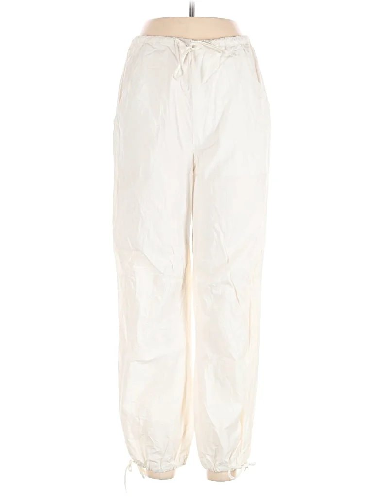 ASSEMBLY LABEL Casual Pants - High Rise: Ivory Bottoms - Size 6