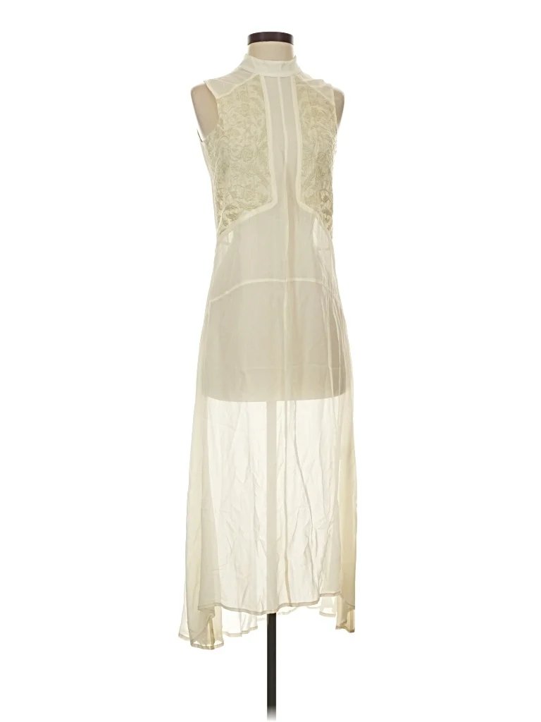Shakuhachi Cocktail Dress: Ivory Dresses - Used - Size X-Small