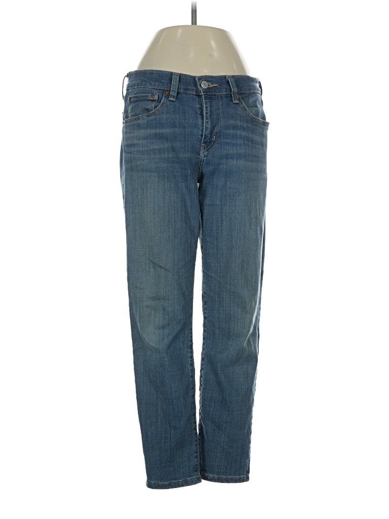 Levi's Jeans - Mid/Reg Rise: Blue Bottoms - Size 27
