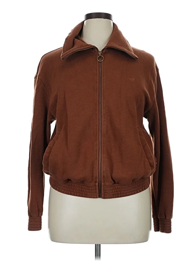 TWOTHIRDS Jacket: Brown Jackets & Outerwear - Size X-Large