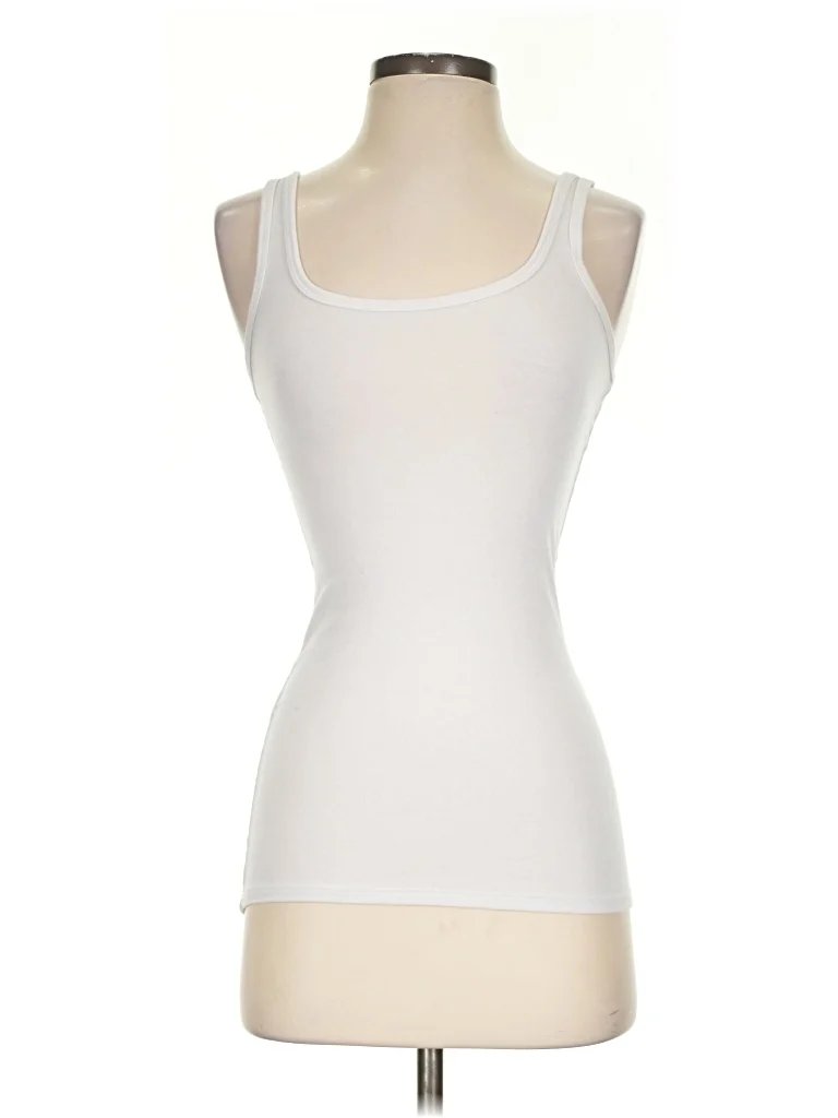 SO Sleeveless T-Shirt: Ivory Tops - Size X-Small