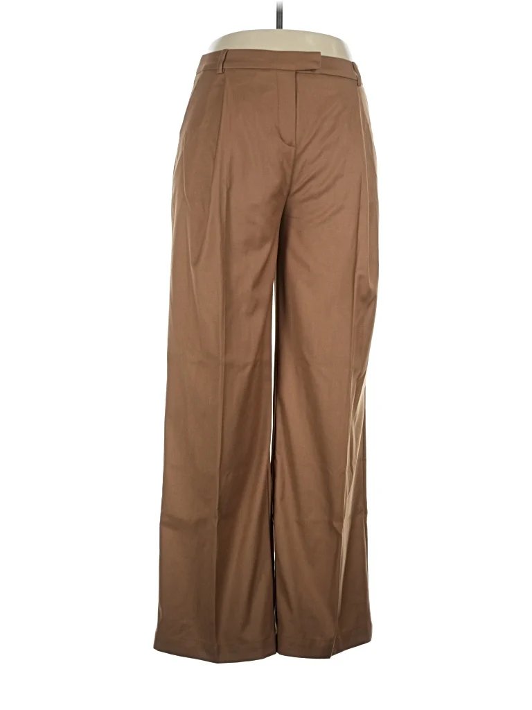 Marcella Dress Pants - High Rise: Brown Bottoms - Size P