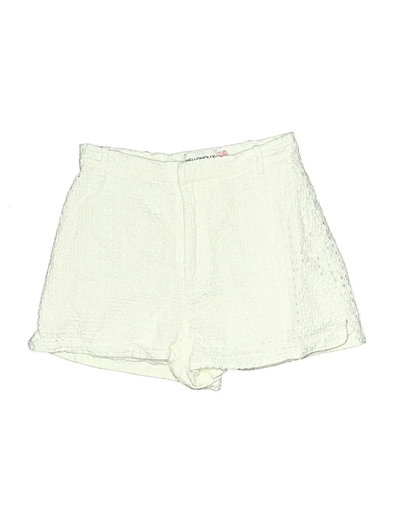 Hello Molly Shorts: Ivory Bottoms - Size Small