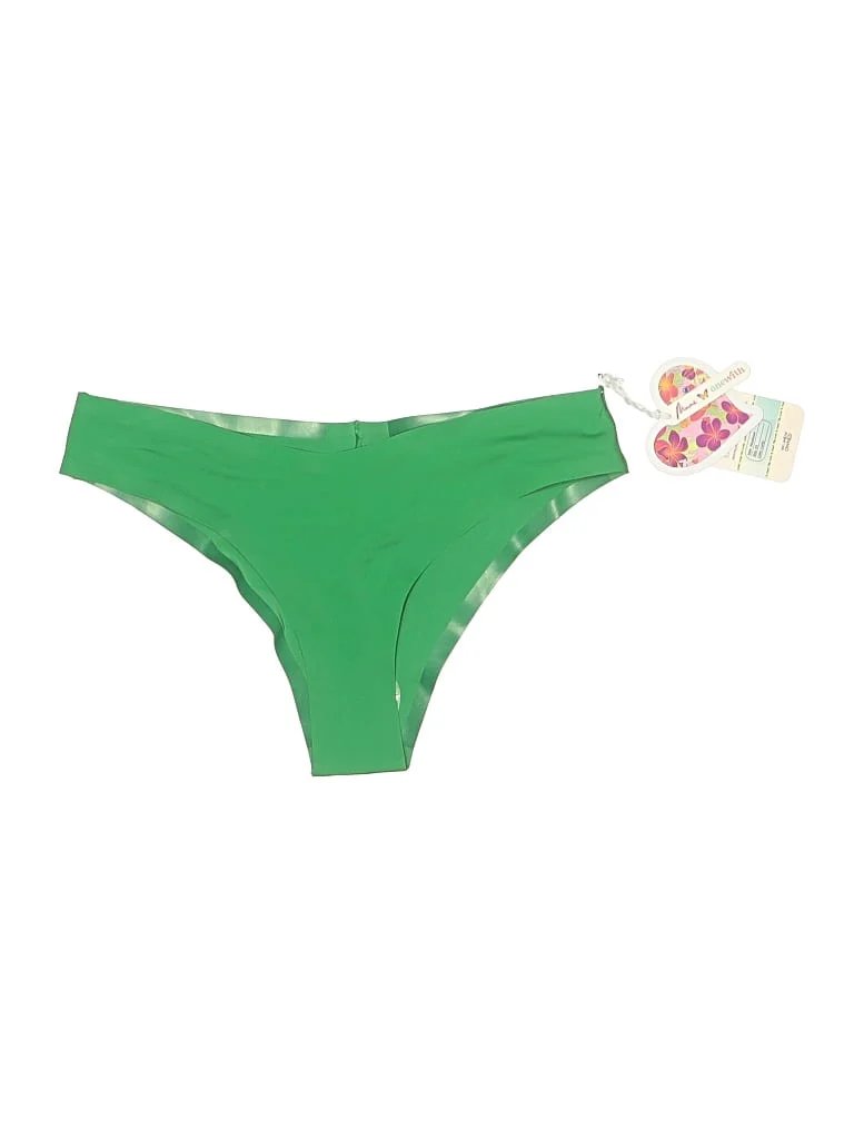 onewith Swimsuit Bottoms: Green Swimwear - Size X-Small