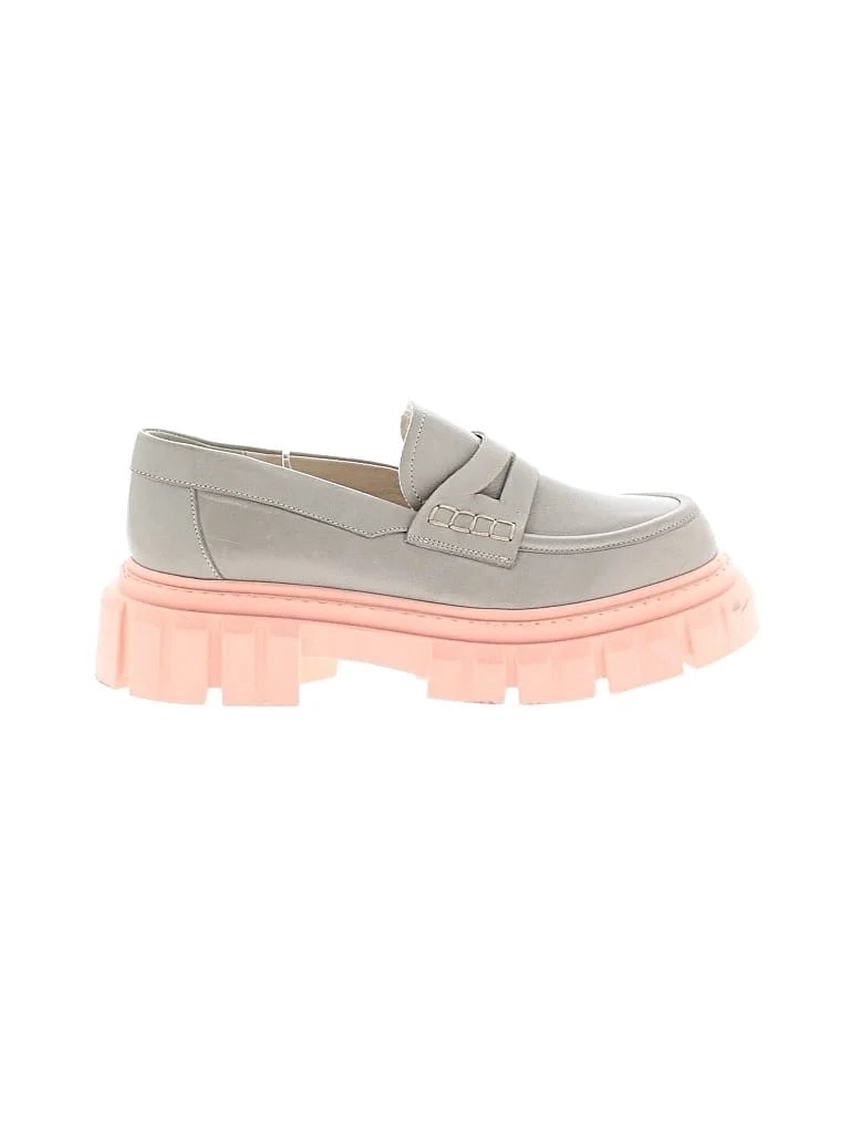 Gravitypope Flats: Gray Shoes - Size 38