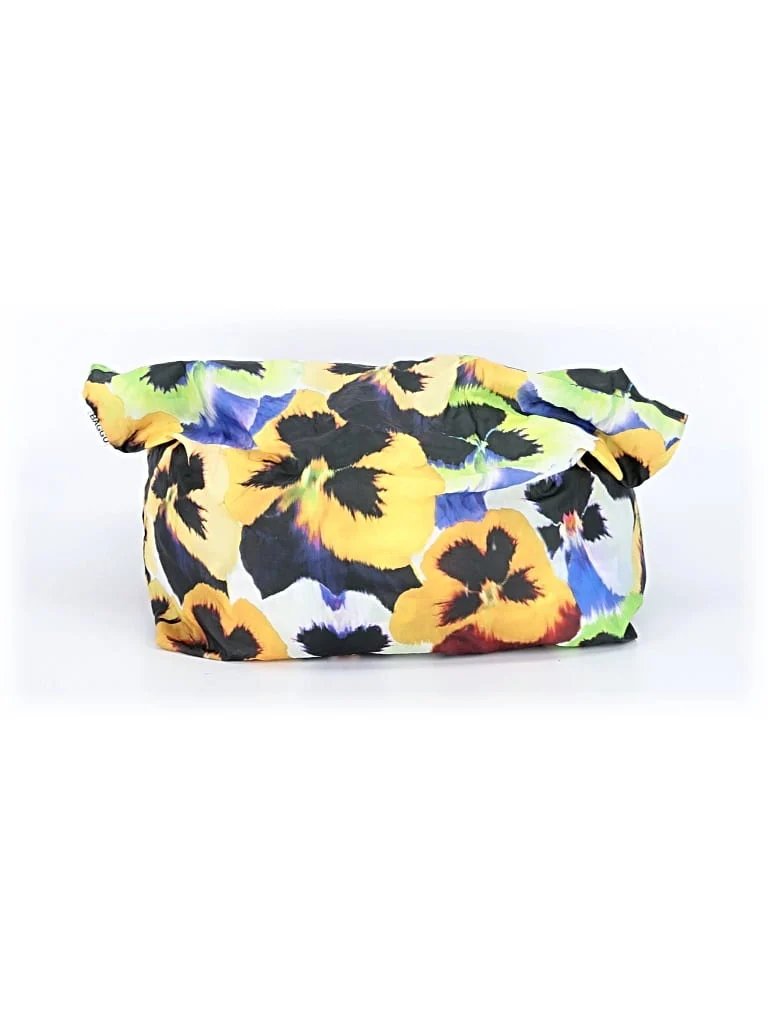 Julia Heuer Tote Bag: Yellow Floral Pattern Bags
