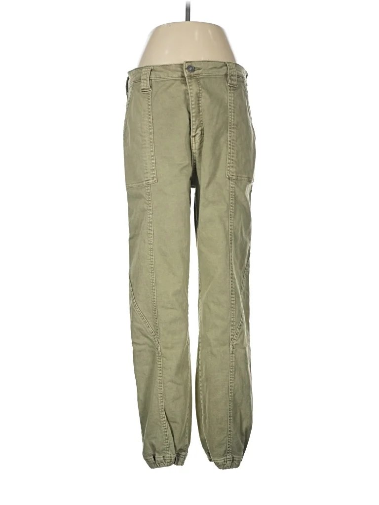 KANCAN JEANS Jeans - High Rise: Green Bottoms - Size 9