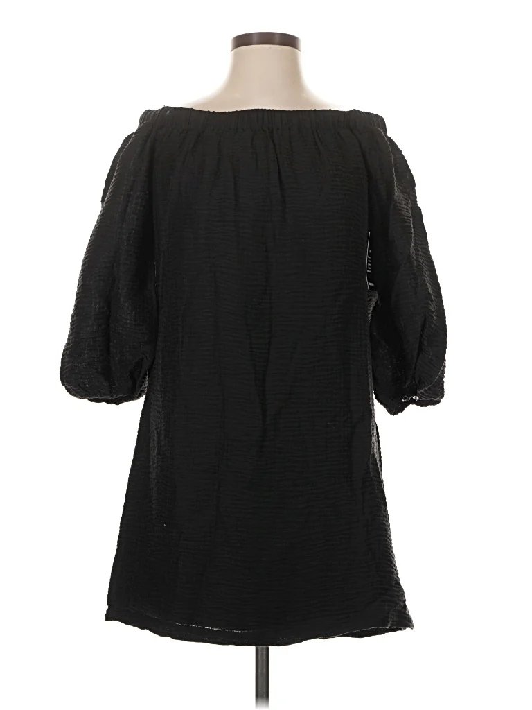Boston Proper Casual Dress: Black Dresses - New - Size Small