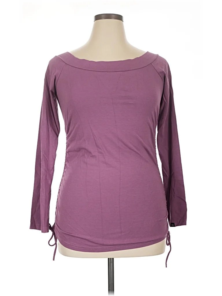 Nectar Creations 3/4 Sleeve Top Purple Boatneck Tops - Used - Size X-Large