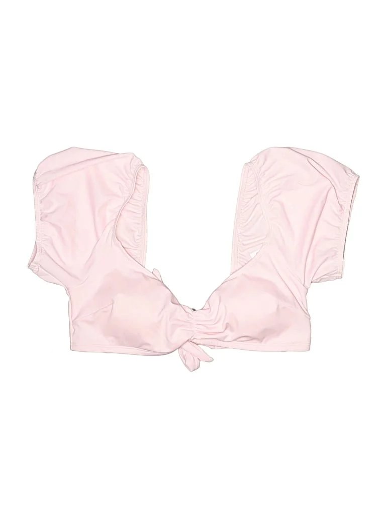 Adore Me Swimsuit Top Pink Swimwear - New - Size Large
