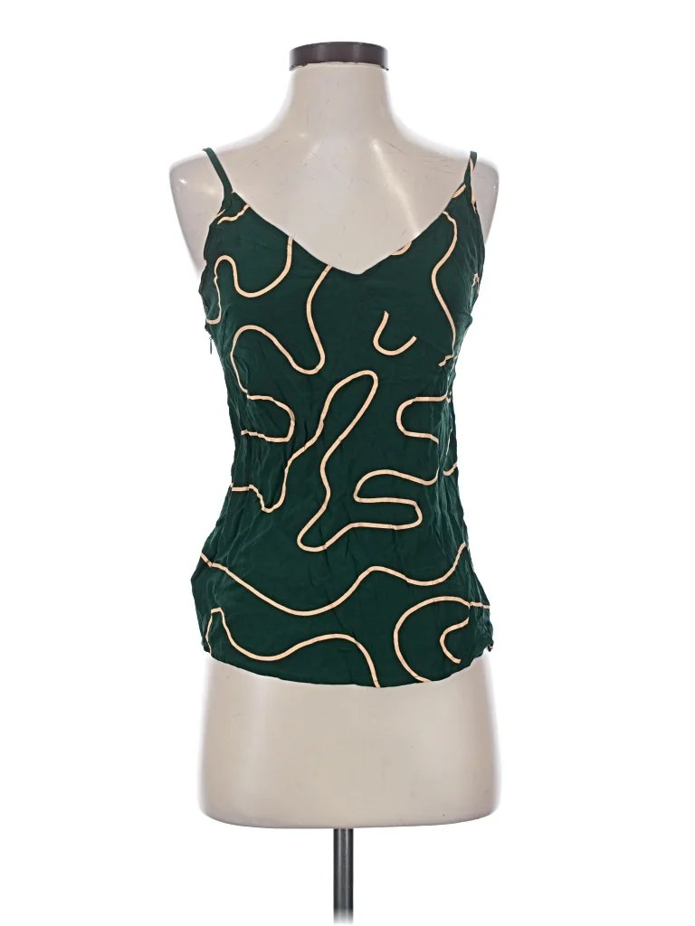 Ali Golden Sleeveless Top Green Strapless Neckline Tops - Used - Size X-Small