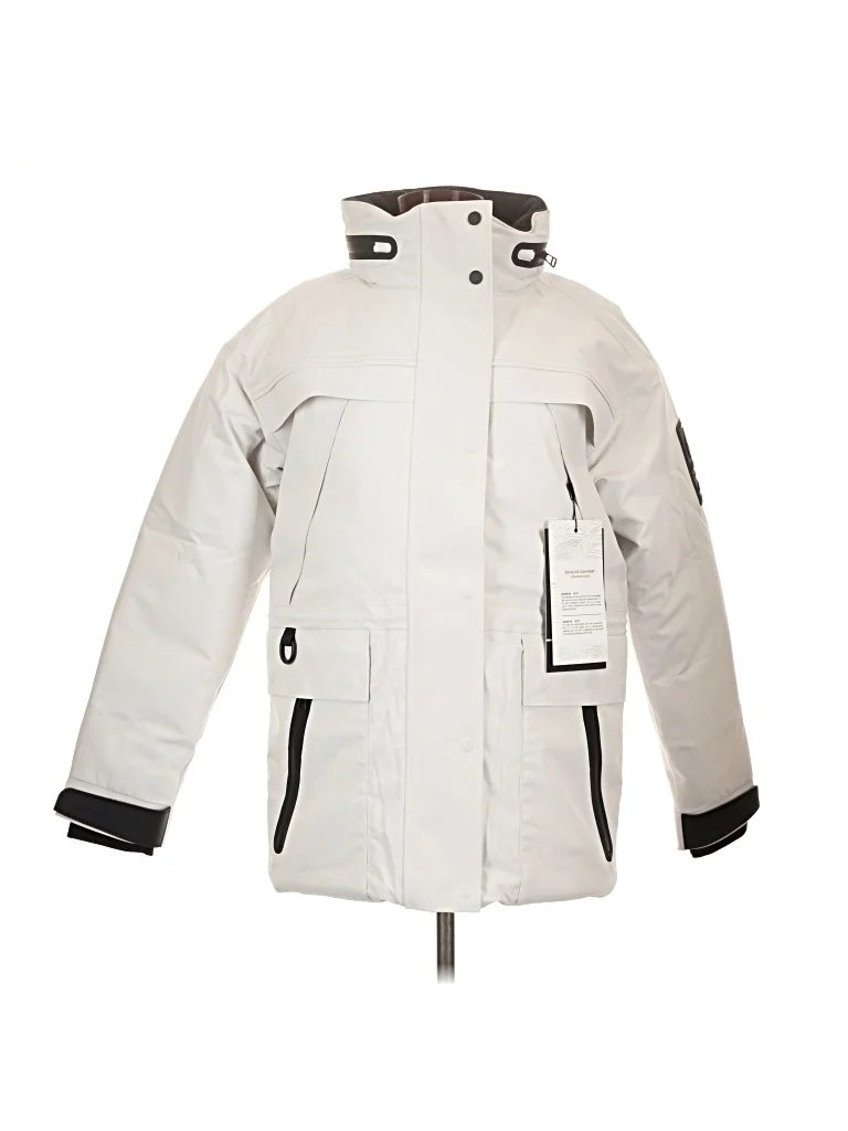 Kanuk Snow Jacket: White Activewear - Size X-Small