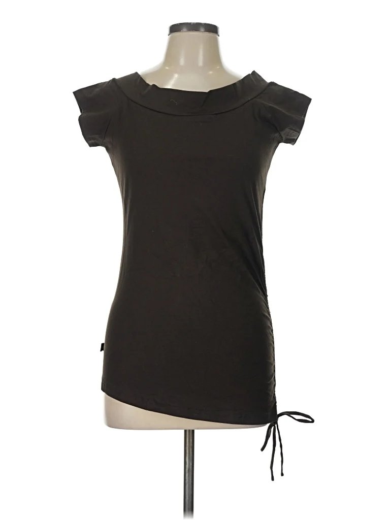 Nectar Creations Sleeveless T-Shirt: Black Tops - Size Large