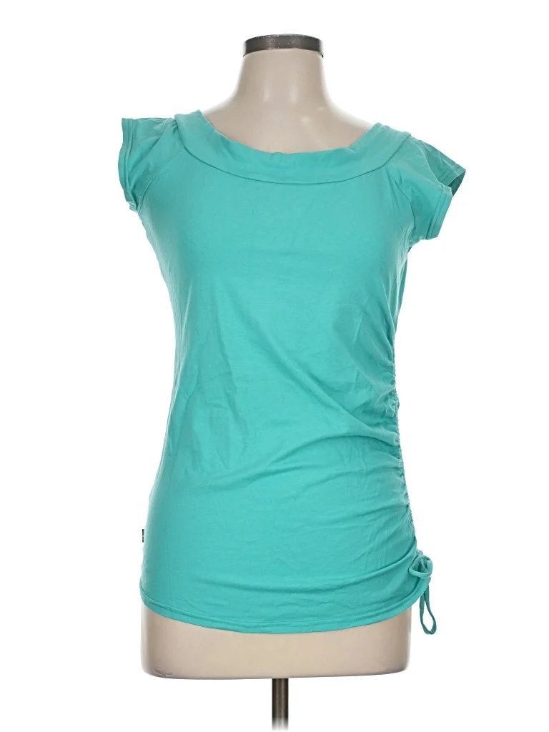 Nectar Creations Sleeveless T-Shirt: Teal Tops - Size Large