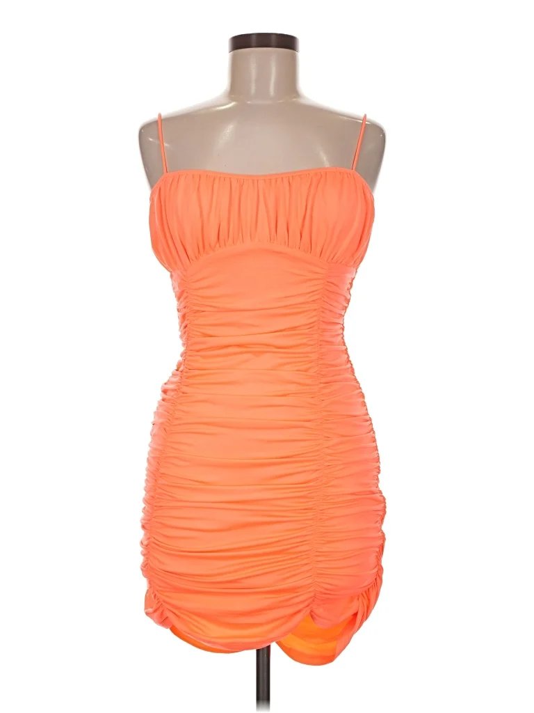 Superdown Cocktail Dress: Orange Dresses - Size Medium