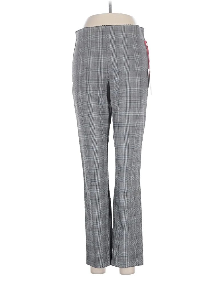 Elle Dress Pants - Mid/Reg Rise: Gray Bottoms - Size Medium
