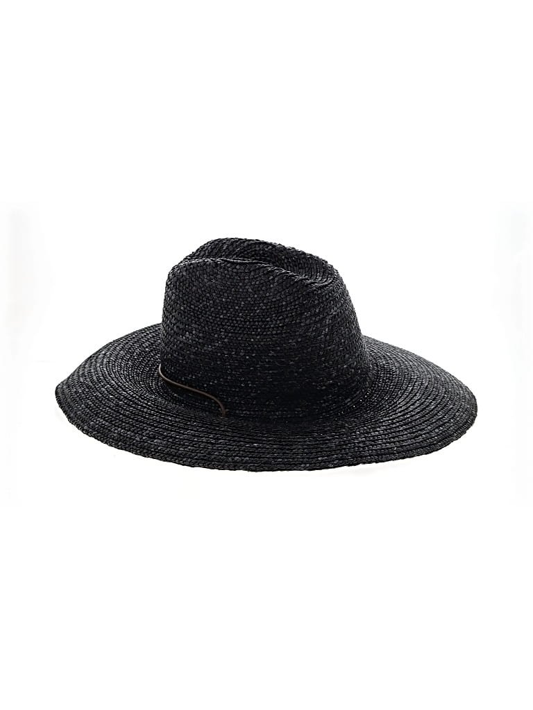 Hemlock Hat Co. Sun Hat: Black Accessories - Size 0