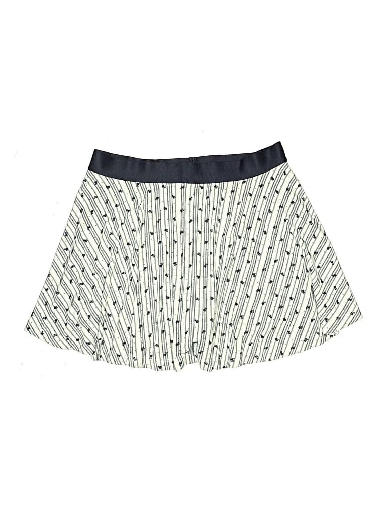 Byrdie Golf Social Wear Skort: Ivory Print Pattern Bottoms - Size Large