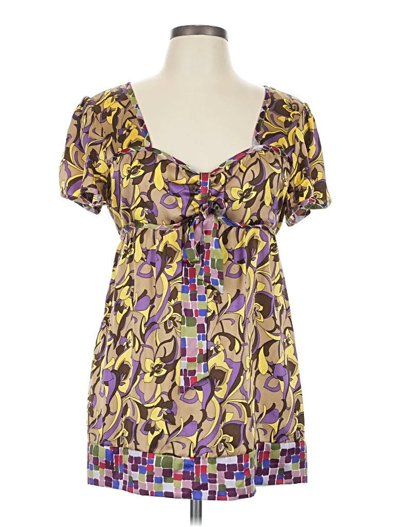 Sin Casual Dress: Purple Dresses - Used - Size Large