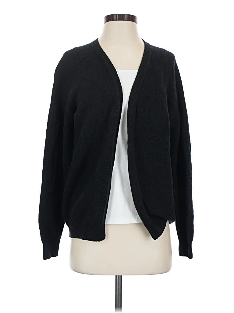Oliver Charles Cardigan Sweater: Black Sweaters & Sweatshirts - Size Small