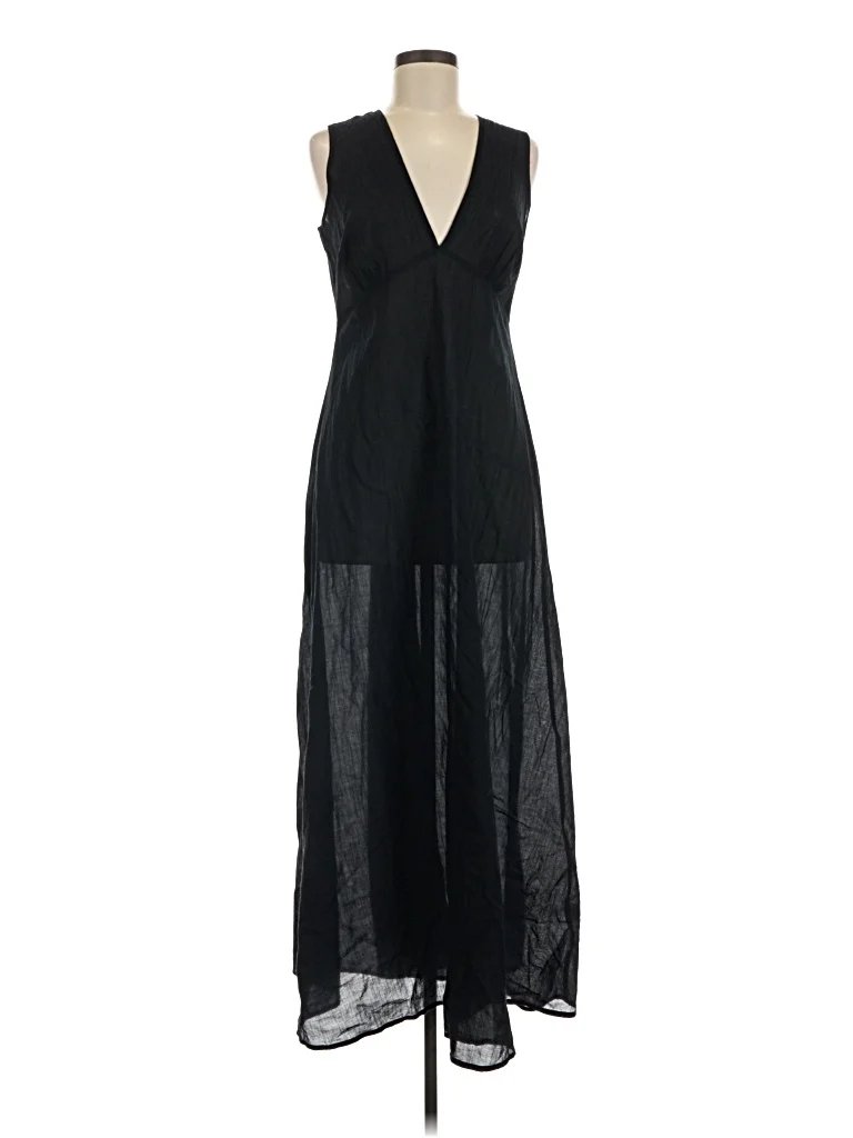 Everyday Ritual Cocktail Dress - High Low: Black Dresses - New - Size Medium