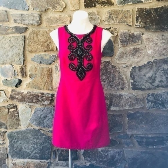 Monsoon Fusion Jeweled Dress Size Uk10