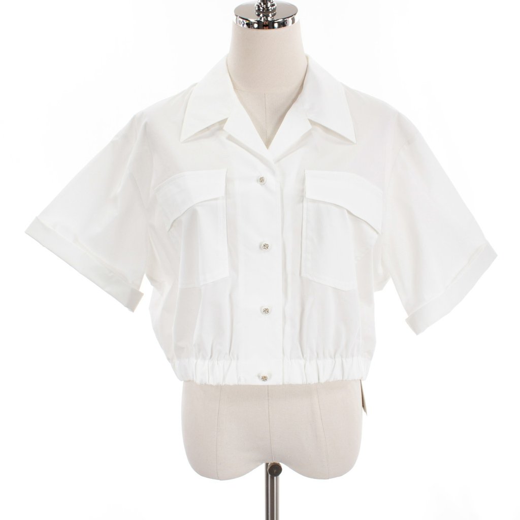 Dorothee Schumacher Nwt Poplin Power Top Size 3 (Us M) In White