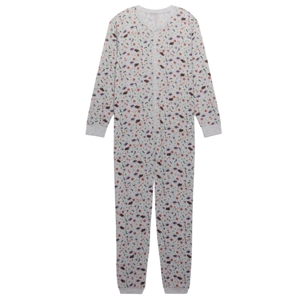 Savage X Fenty Men Open Back Onesie Loungewear Sleepwear - Medium - Multi Color
