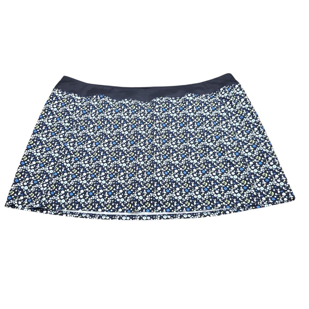 Ab By Addison Bay Womens Pull On Printed Ditsy Floral Skort W Shorts Sz Plus 4x