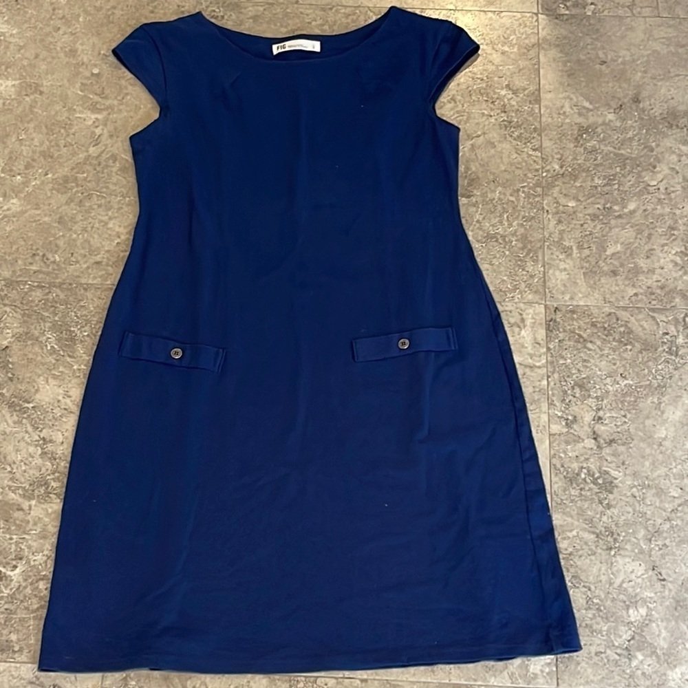 Fig Women’s Blue Dress Size Large