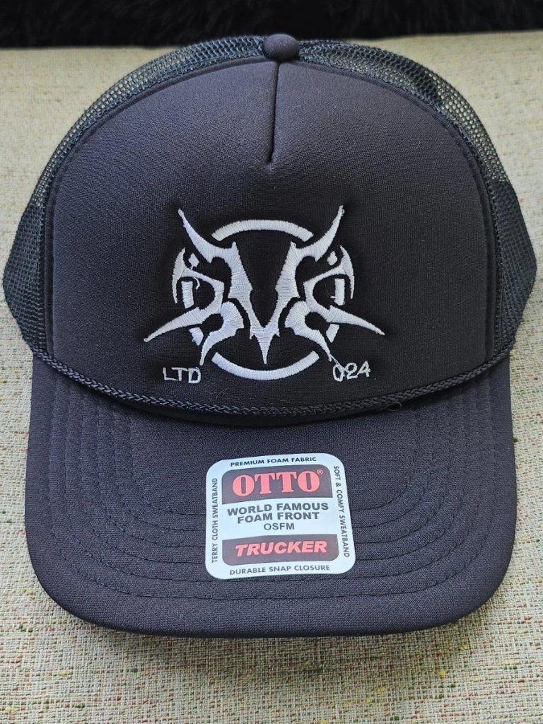 Otto Men Hat Black Trucker Hat Cap Baseball Sport Hat One Size Fit Most Nwt