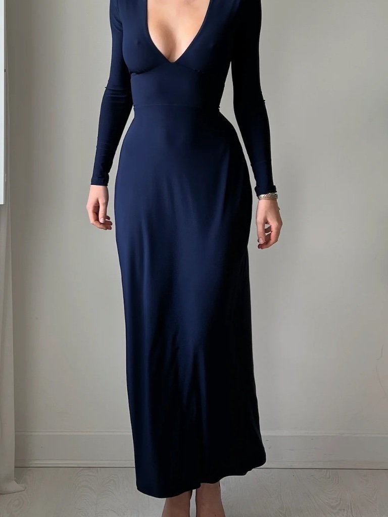 Brown Midi Dress