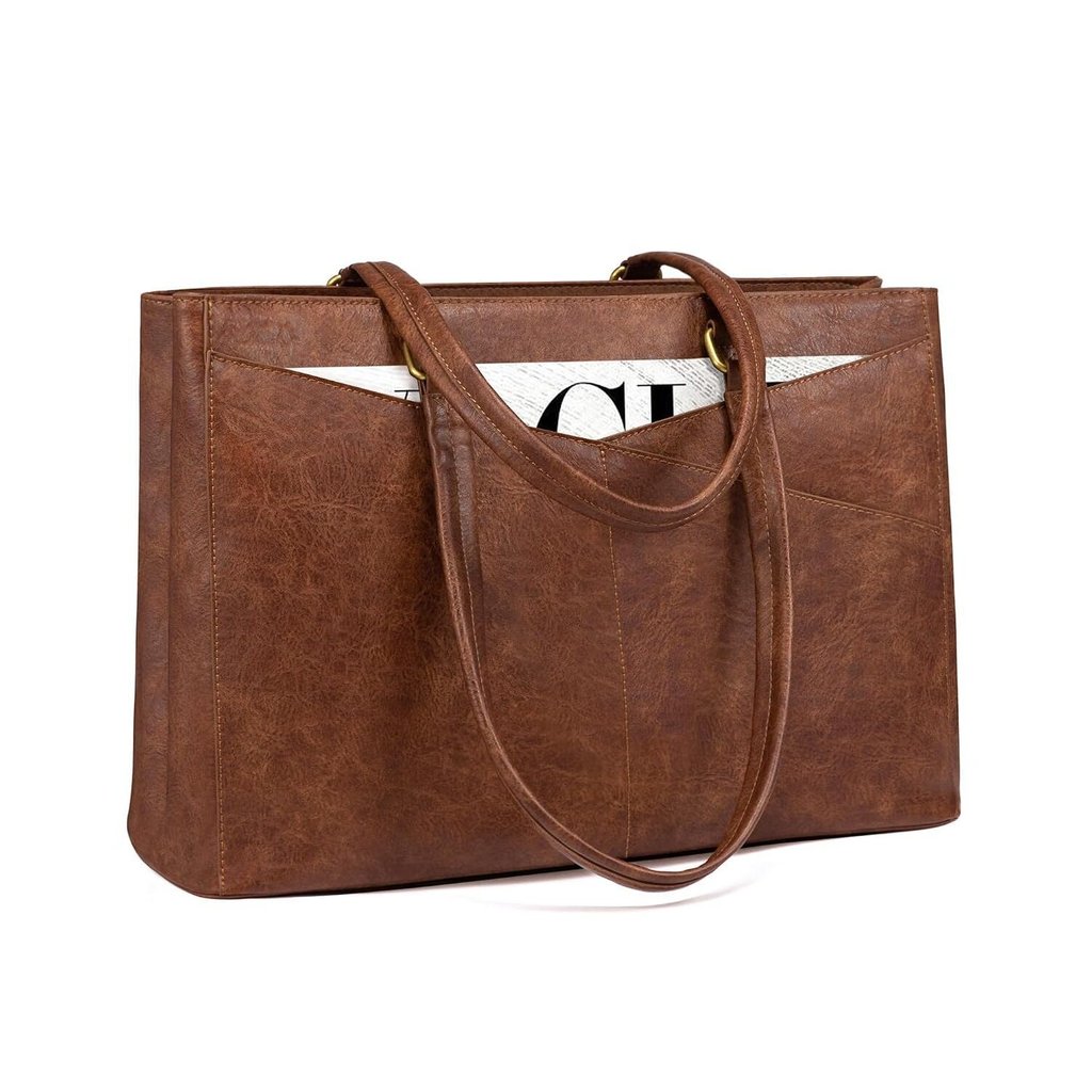 Laptop Bag For Women,15.6 Inch Laptop Tote Bag For Women,Vintage