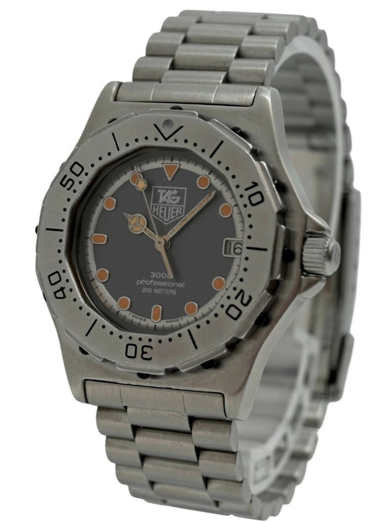 Tag Heuer Midsize 35mm Professional 3000 Series Swiss Quartz Watch Ref: 932.213!