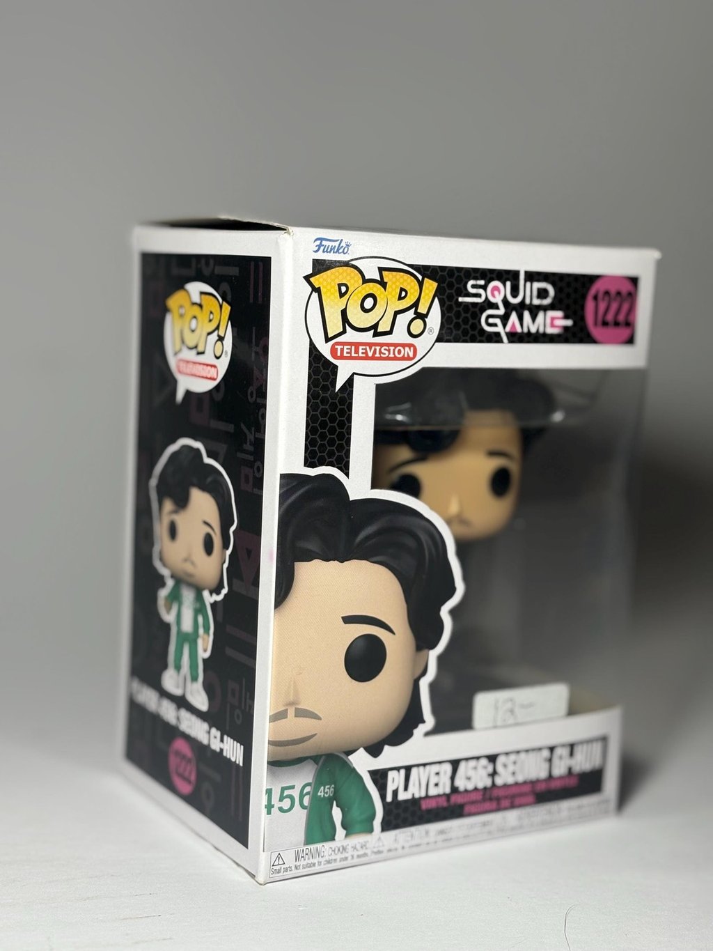 Pop! Funko Television Squid Game #1222 Player 456 Seong Gi-Hun