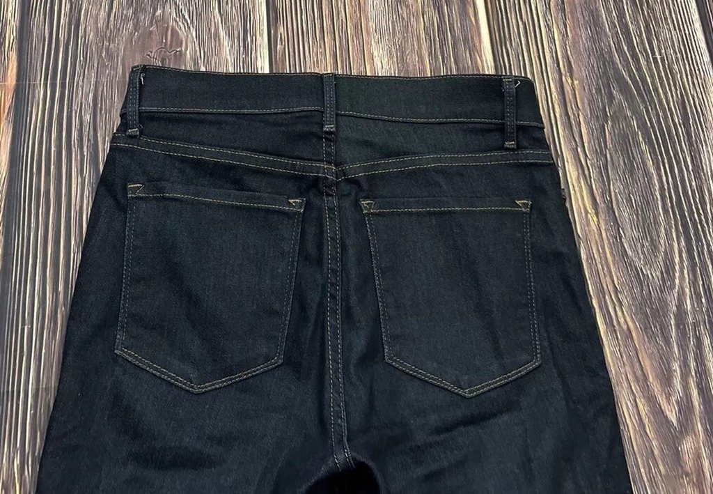 Mott & Bow High Rise Skinny Dark Wash Jeans Womens Size 27x28 Stretch
