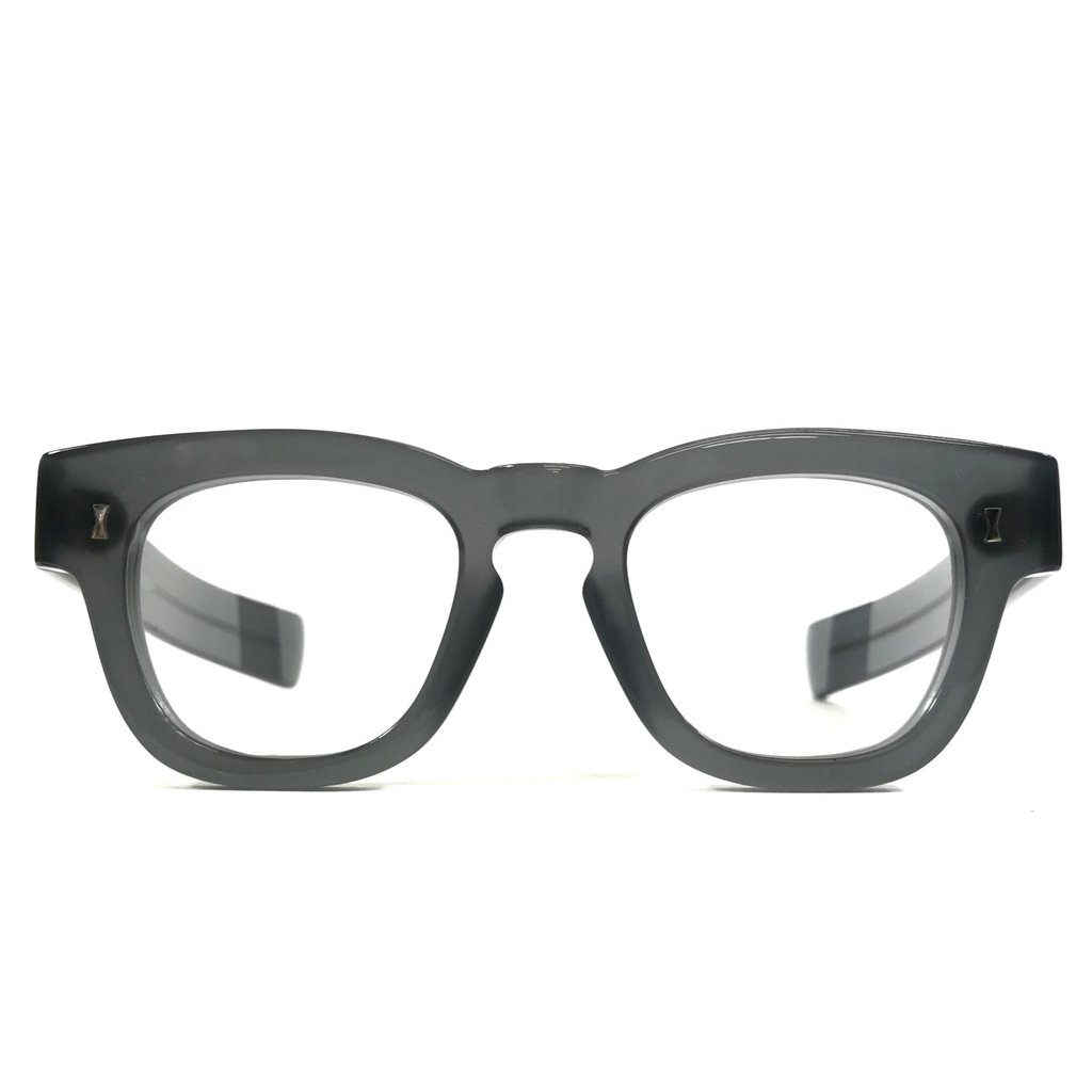Cubitts Eyeglasses Frames Cruikshank S Sla Slate Gray Square Thick Rim 44-20-140