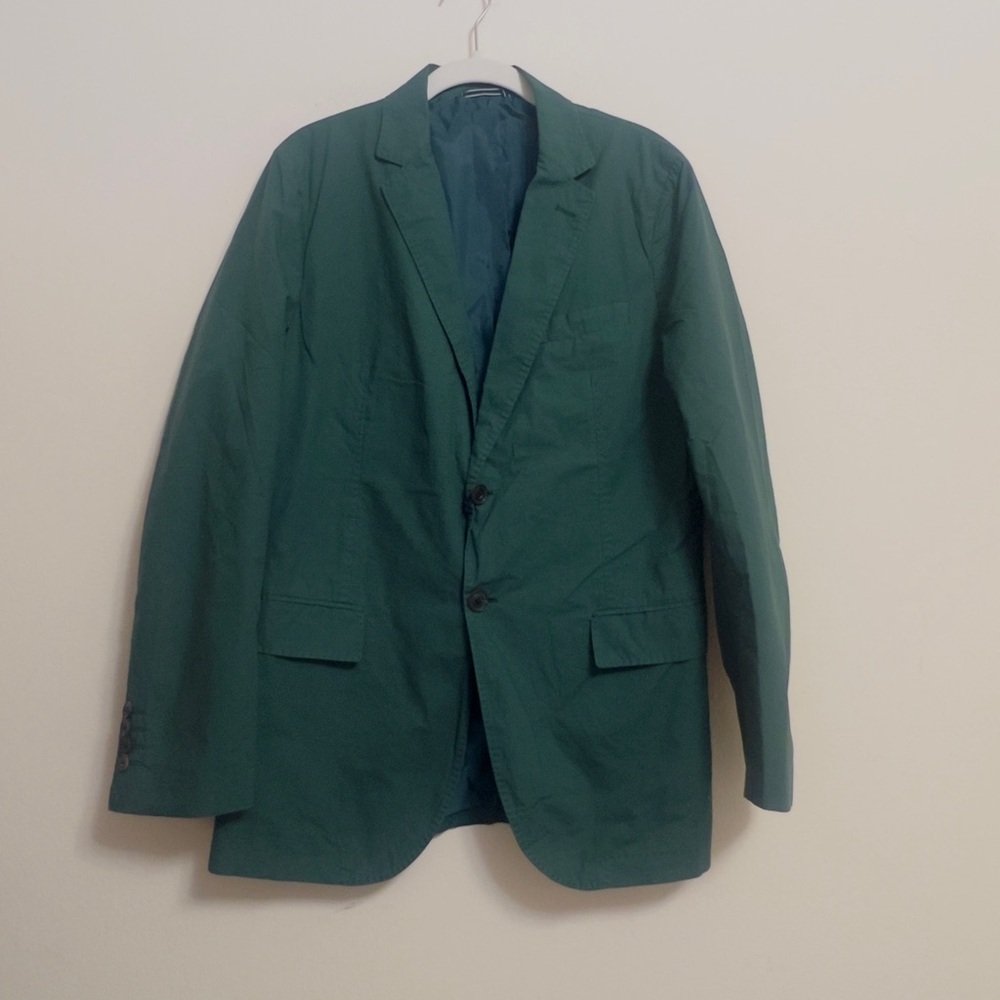Gant Pine Green Blazer Jacket Size 48 (Small) New
