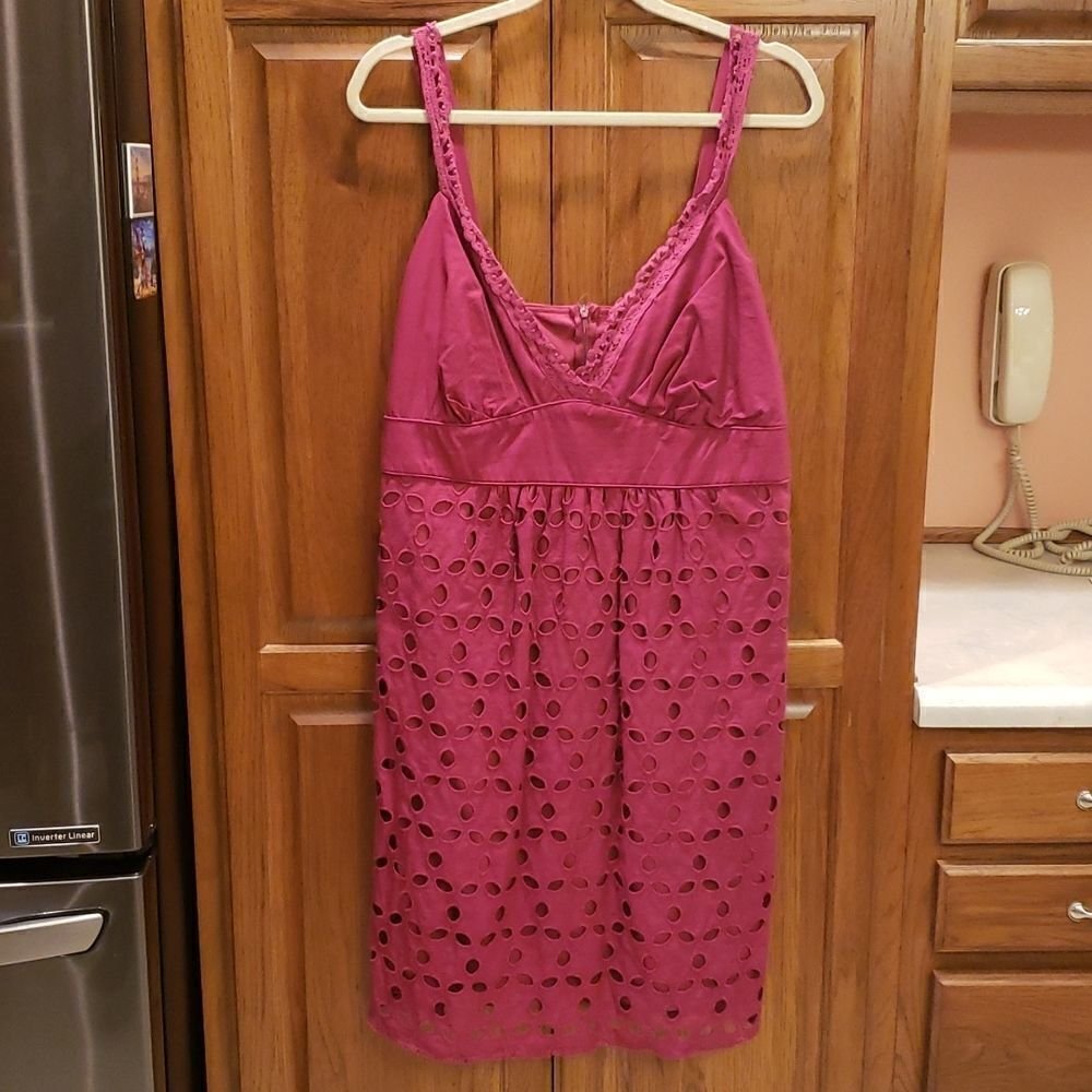 Nwt! Xl Halo Dress, Purple V-Neck With Narrow Straps