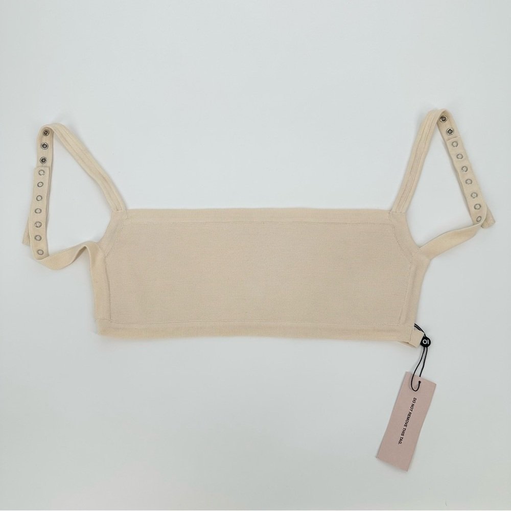 Orseund Iris Snap Button Adjustable Crop Top