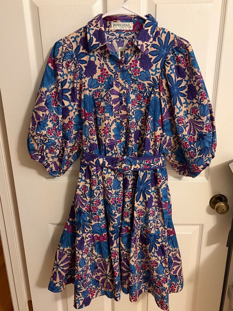 Pants Store Belted Dress, Size M, Nwt!