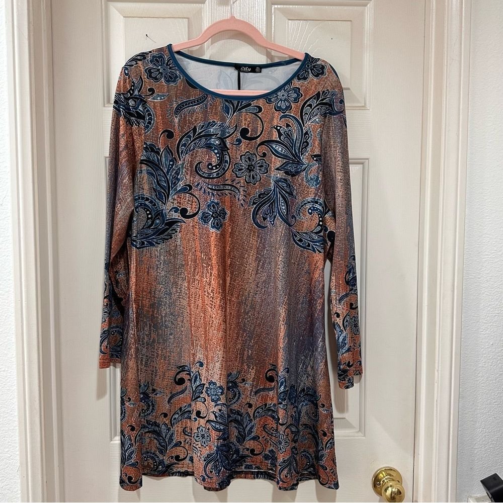 Lily Long Tunic Or Dress. Nwt