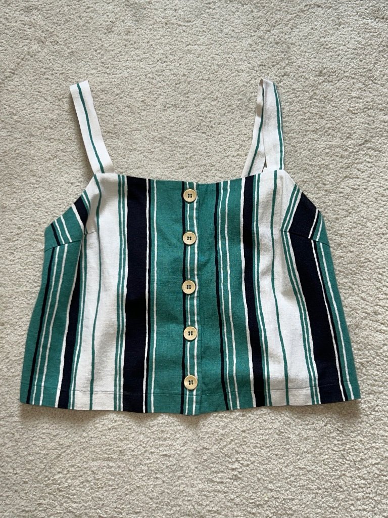 New Vestique Linen Tank S