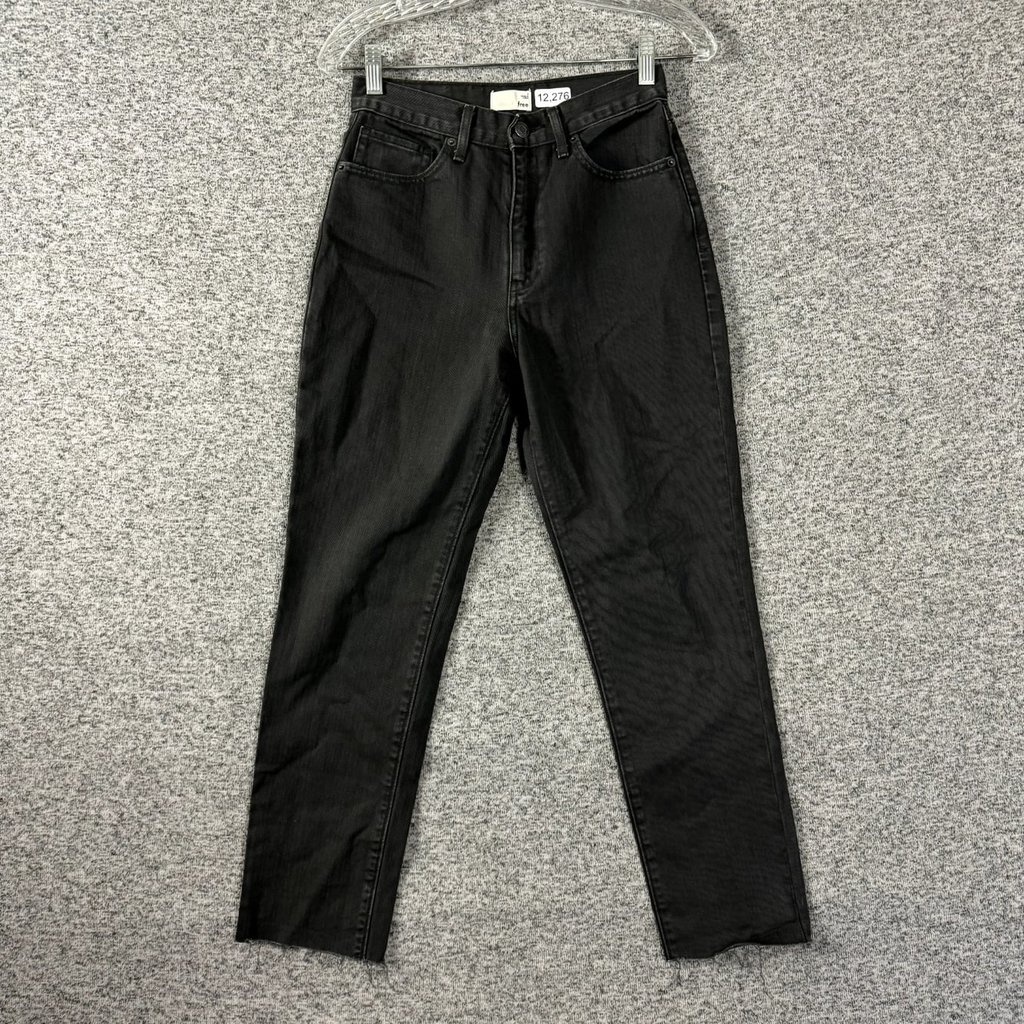 Wilfred Free Women's Size 0 Gray 100% Cotton High Rise Skinny Jeans