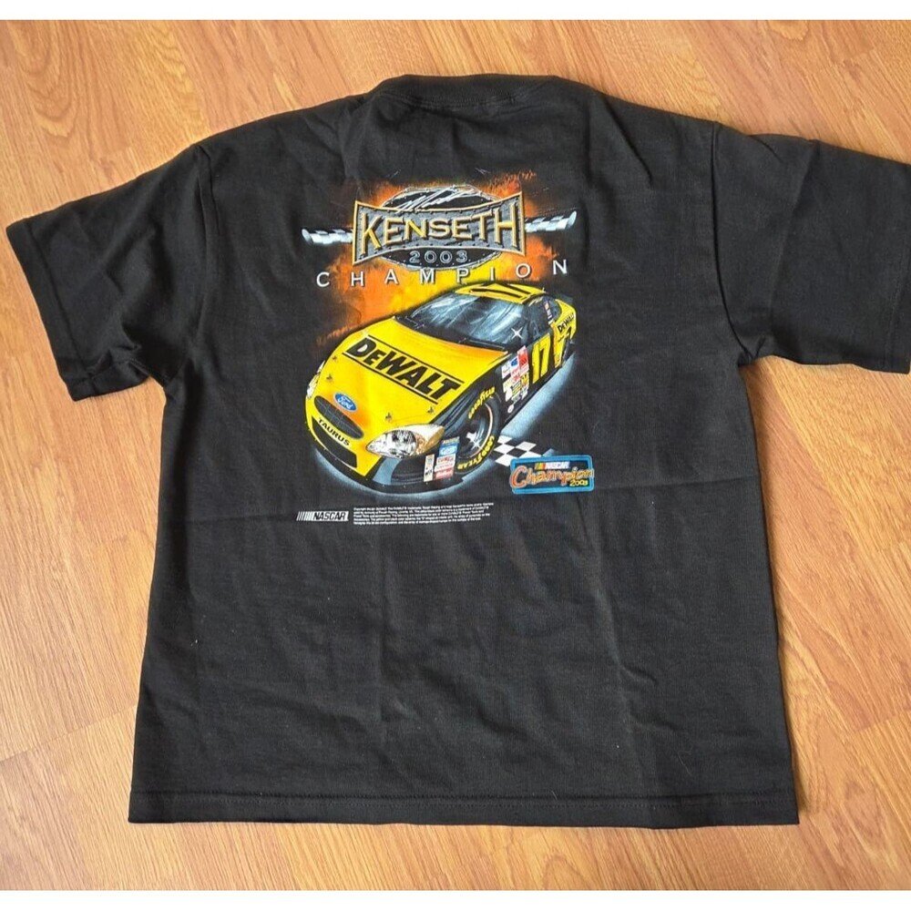 Matt Kenseth #17 Nascar Kids Tshirt Sz Xs, S, M Dewalt Vtg Y2k 2003 Racing