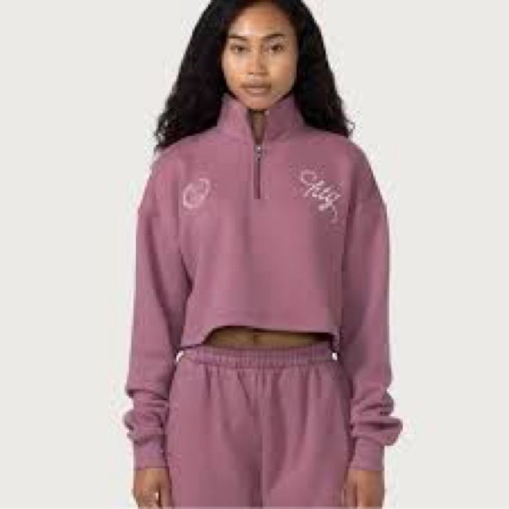 Nwt Revolve Honor The Gift Fleece Sweatshirt (Purple / Mauve) Xs S