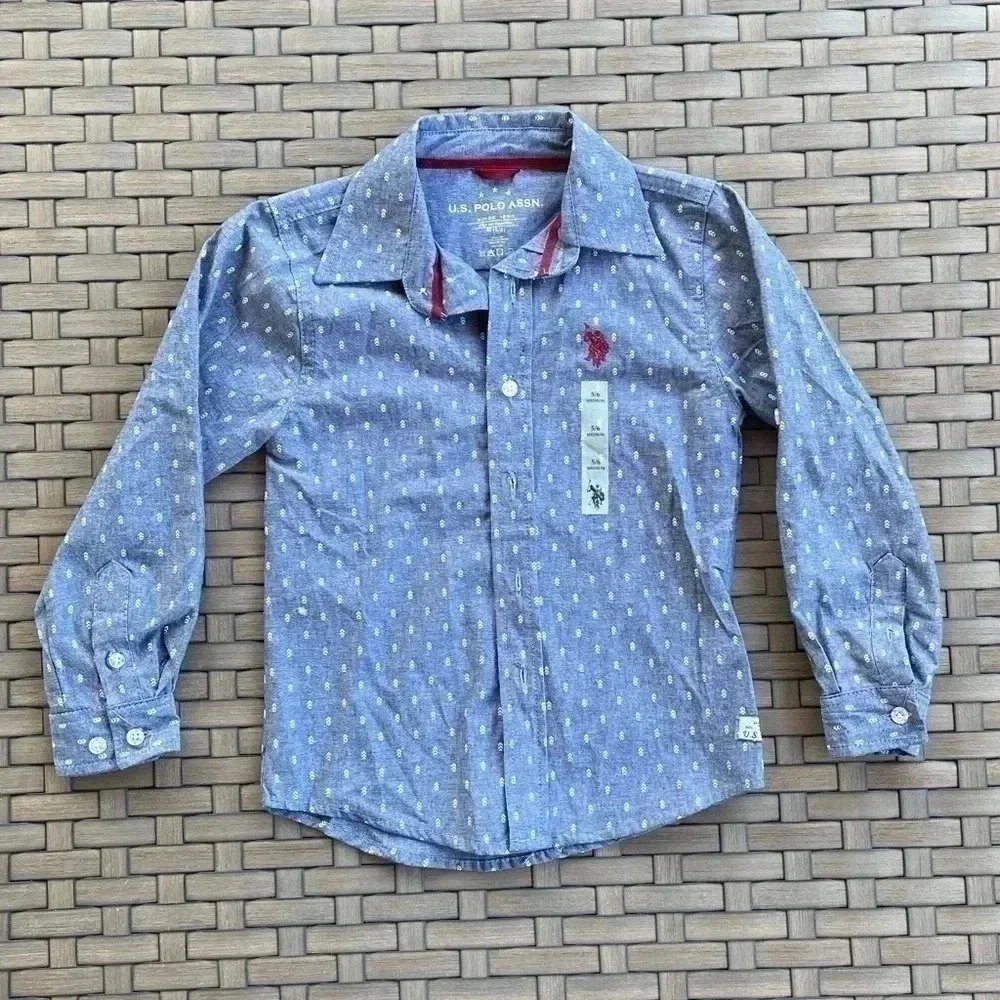 U.S. Polo Assn. Nwt Boys Button Down Ls Shirt